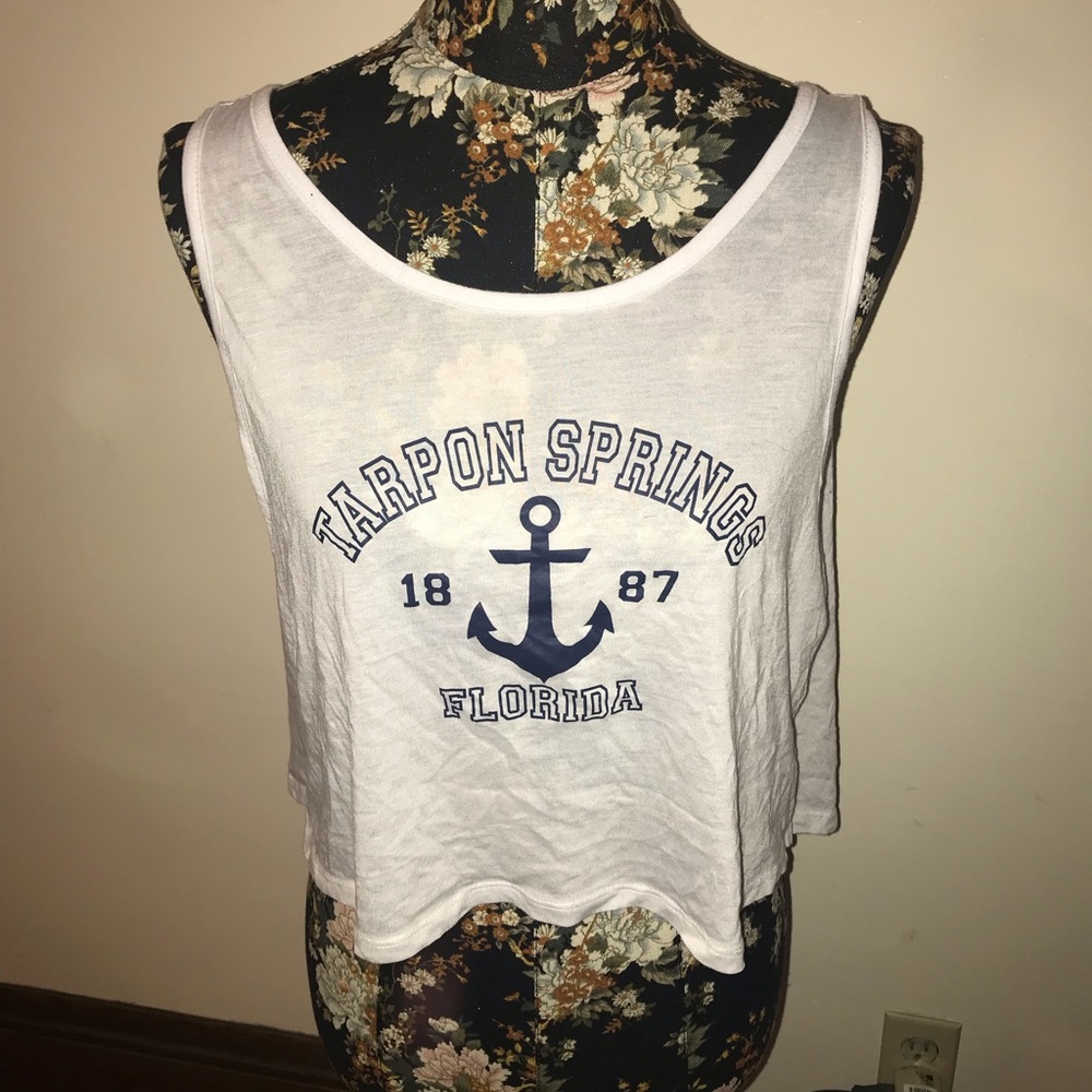 Tarpon Springs Crop Tank